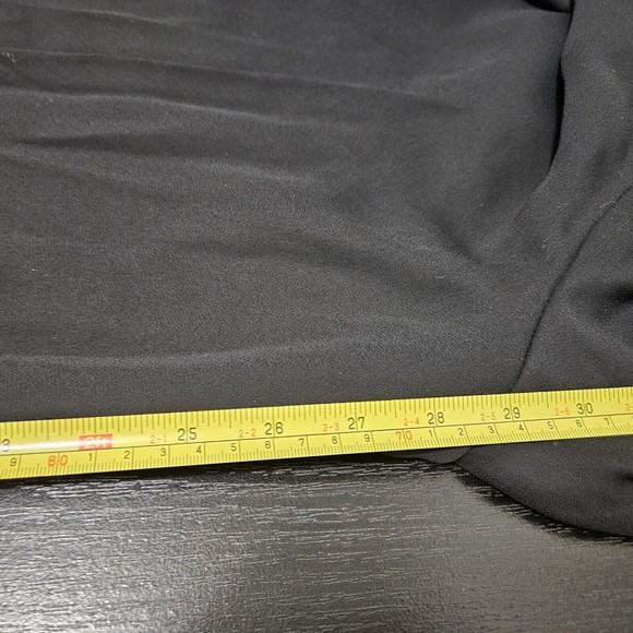 VERONIQUE YOUNG Women's Black Layered Wide Leg Palazzo Pants‎ Size 4 (28x28) - Picture 9 of 10